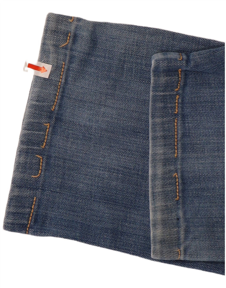 LEVI'S Womens 479 Booty Straight Jeans W24 L25 Blue