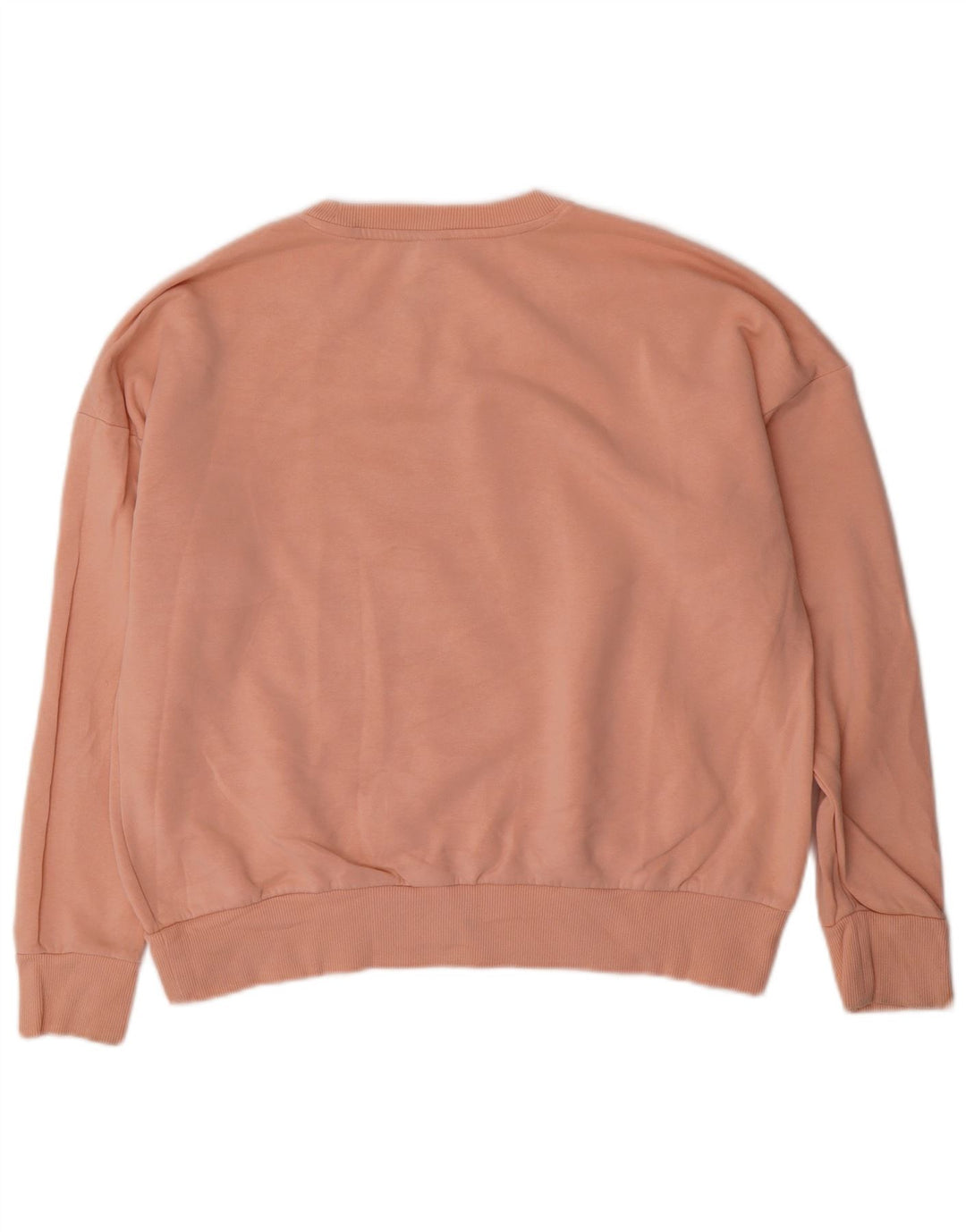 Pulover adidas pentru femei grafic supradimensionat UK 12/14, roz mediu