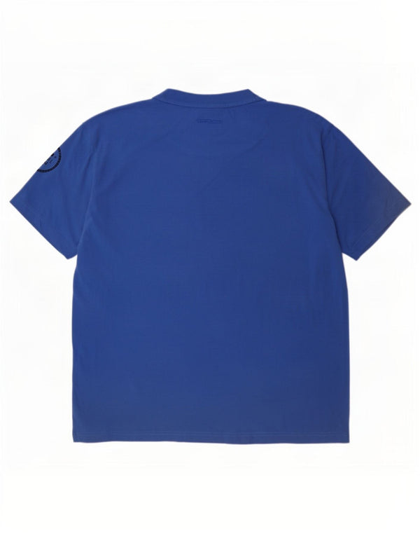 Camel Active Bărbați Tricou Top 3XL Bumbac Albastru