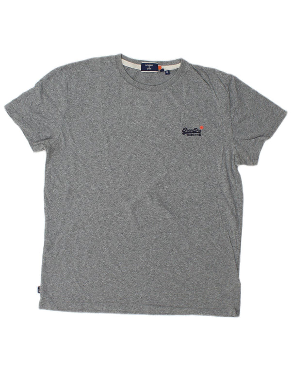 SUPERDRY Tricou pentru femei Top UK 14 Medium Gri Bumbac