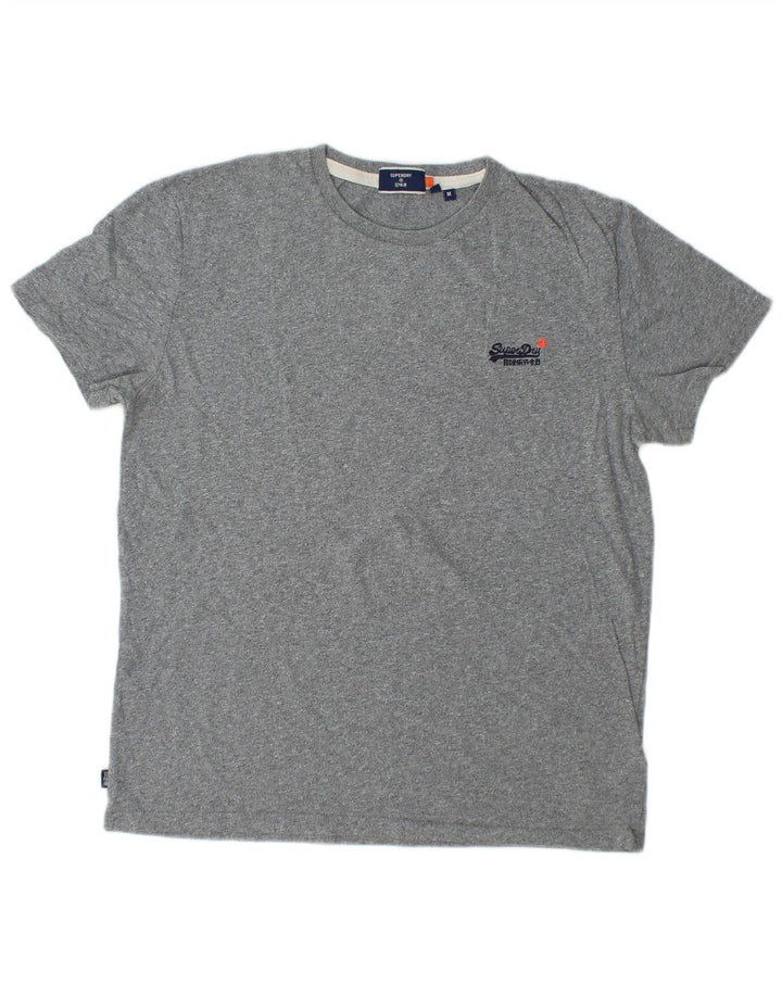 SUPERDRY Tricou pentru femei Top UK 14 Medium Gri Bumbac