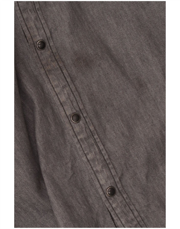 Cămașă occidentală Lee pentru bărbați, 2XL, bumbac gri
