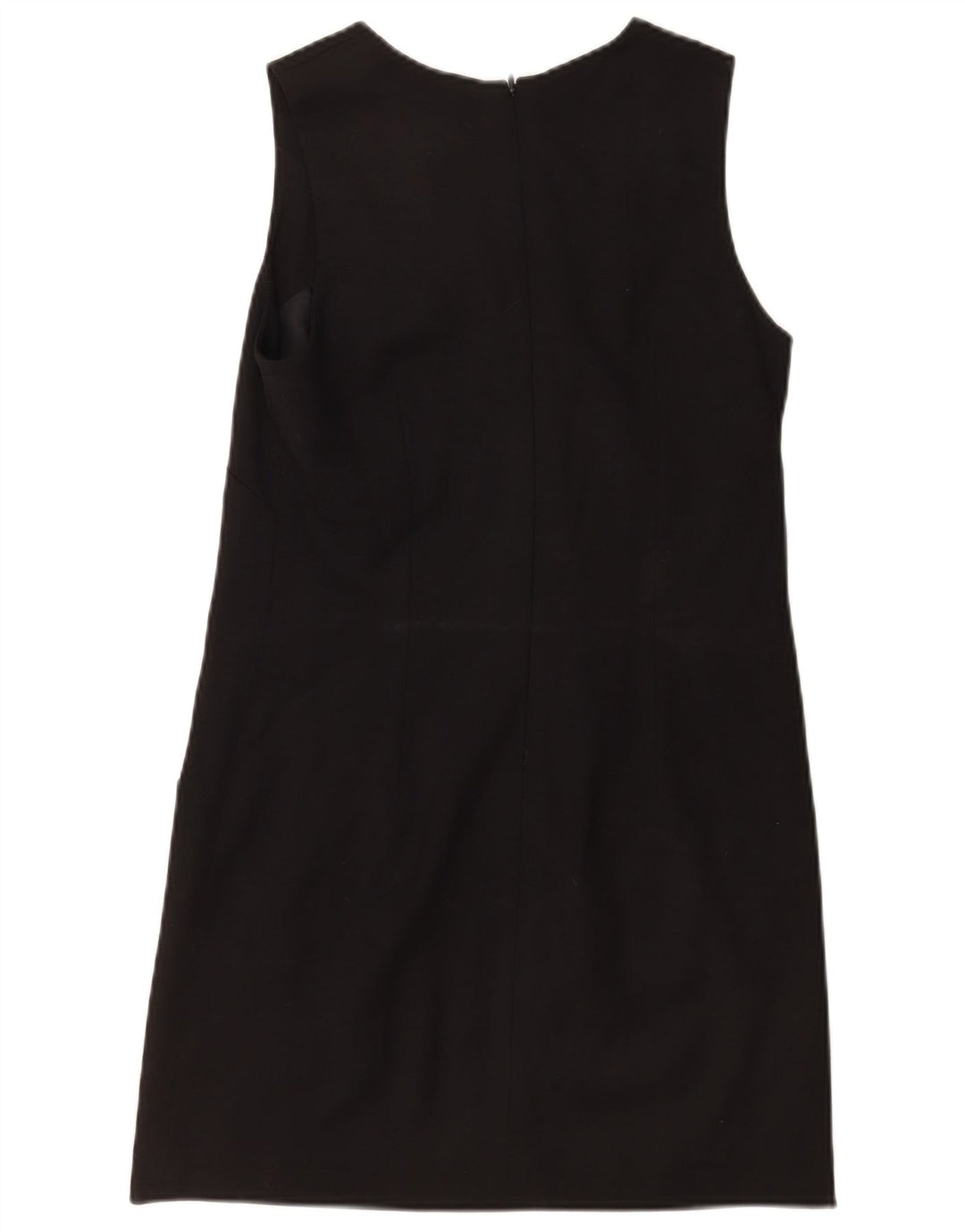 Rochie schimbătoare fără mâneci pentru femei French Connection UK 10 Lână neagră mică