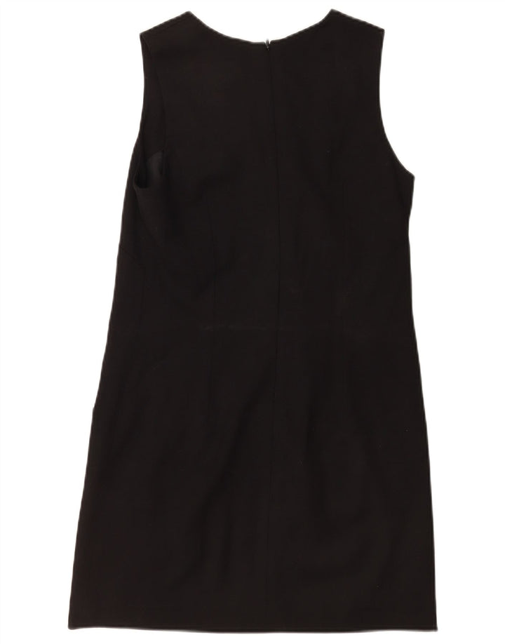 Rochie schimbătoare fără mâneci pentru femei French Connection UK 10 Lână neagră mică