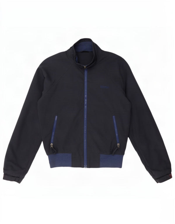 Jachetă bomber supradimensionată pentru femei Woolrich UK 10 Poliester bleumarin mic