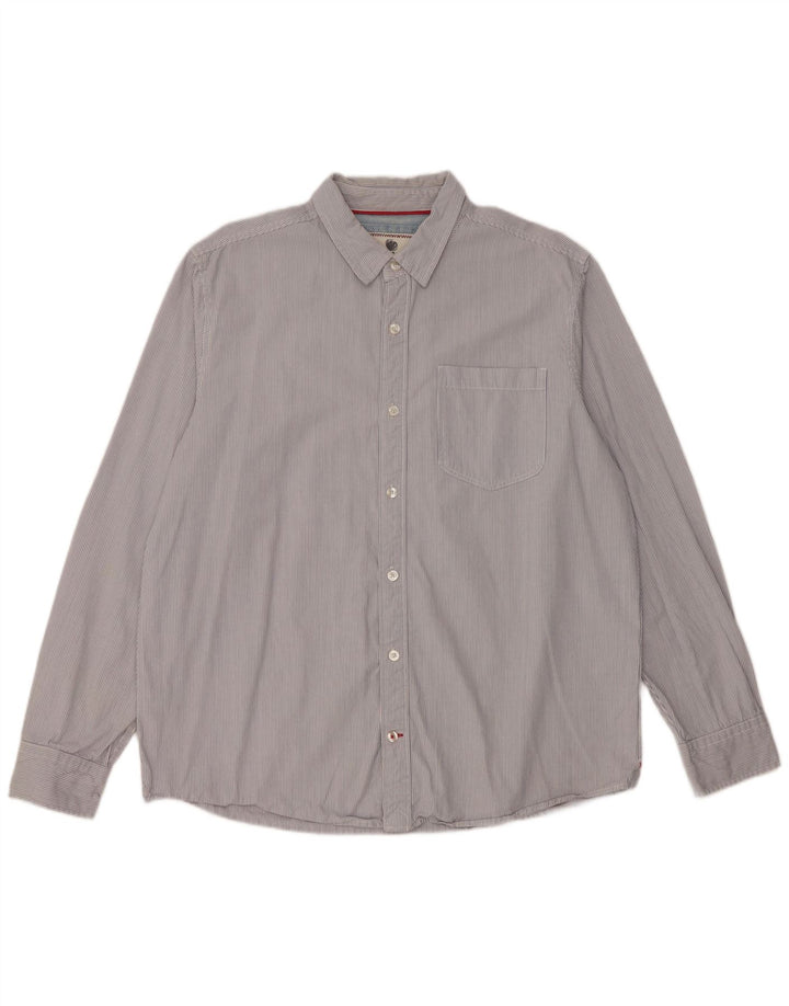 Cămașă pentru bărbați Fat Face XL Blue Pinstripe