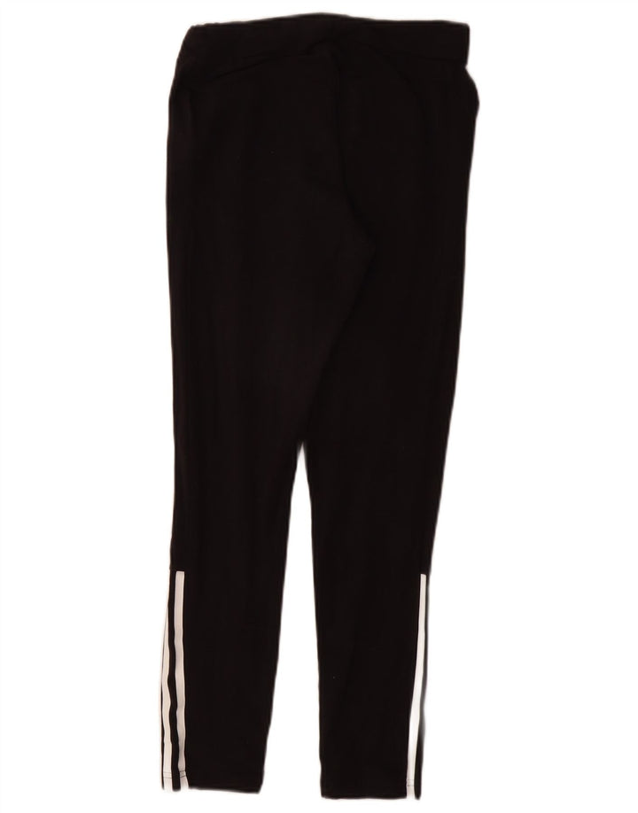 Leggings pentru femei Adidas UK 8/10, bumbac negru mic