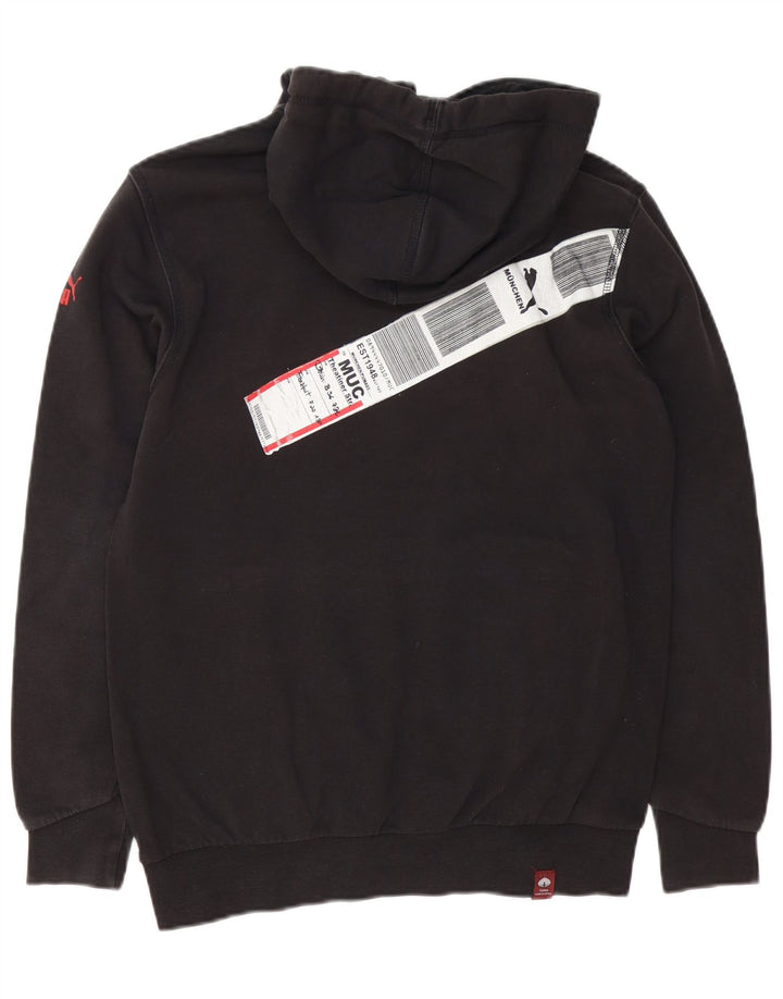 Puma Munchen Graphic Hoodie Jumper Mic Negru