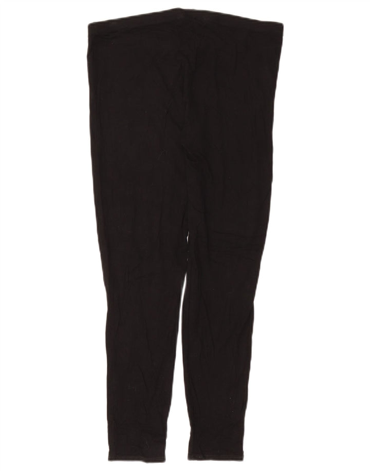Leggings Oasis pentru femei UK 12 Medium Black Viscose
