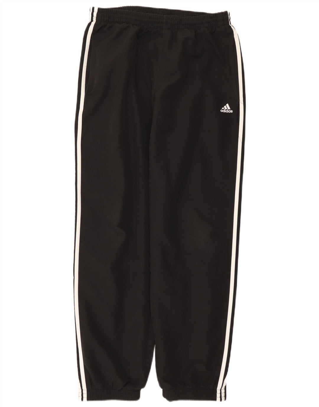 Pantaloni de trening Adidas pentru bărbați Joggeri poliester mediu negru