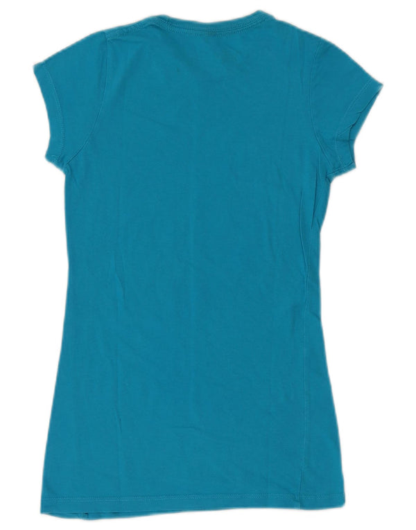 Hard Rock Cafe Berlin Tricou grafic Top UK 2 2XS Blue Cotton