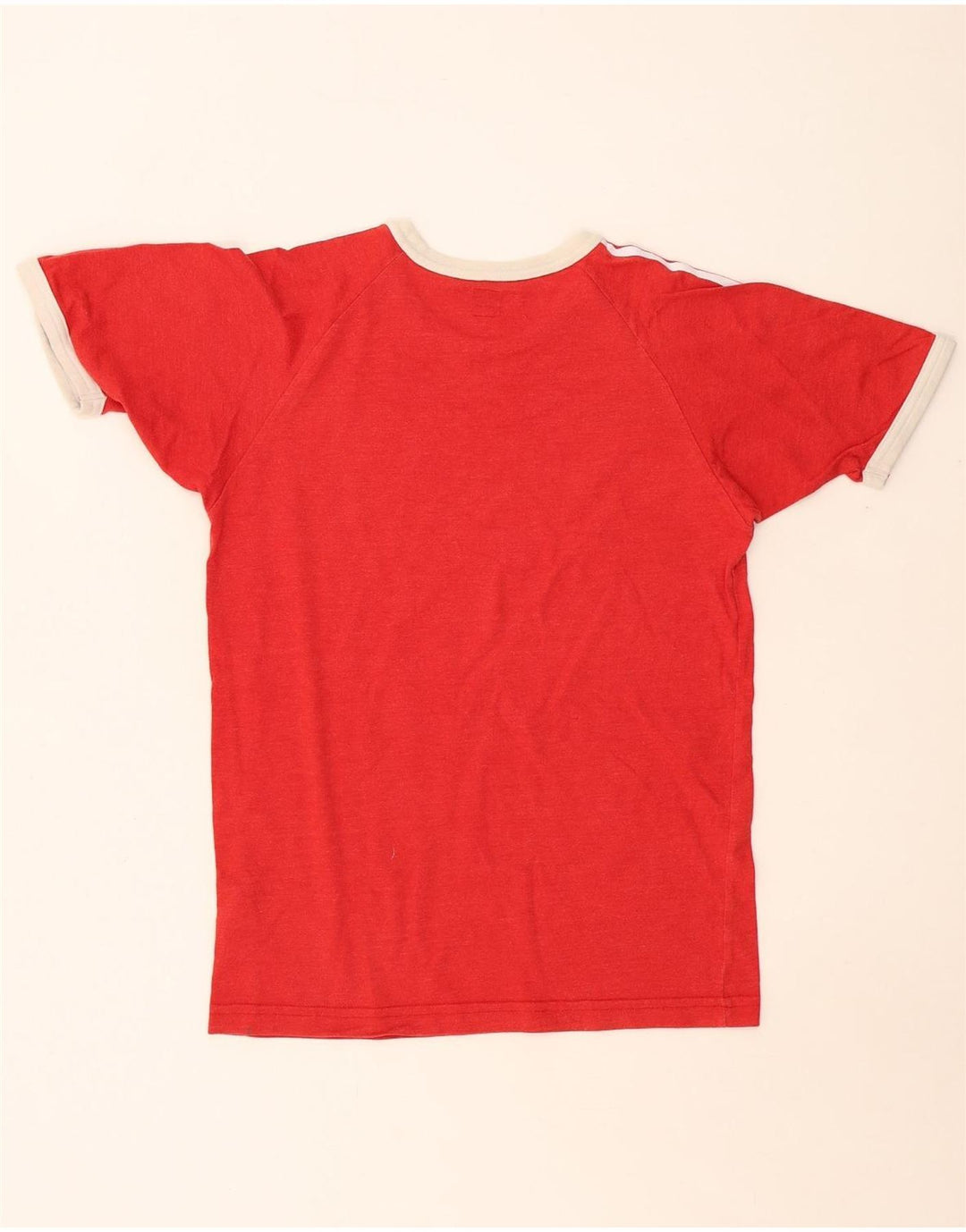 Tricou bărbați ADIDAS Top mic roșu din bumbac