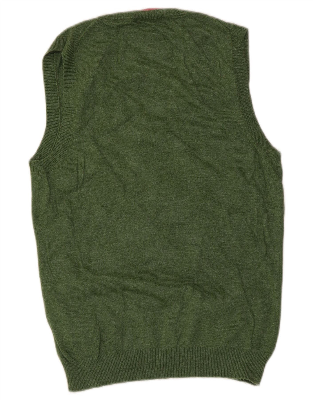 Boden Femei Vest Tank Top UK 12 Medium Green Bumbac