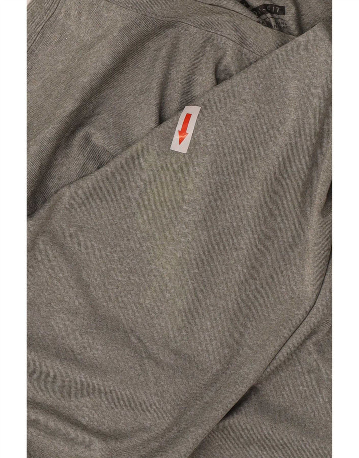Tricou Nike Dri Fit pentru bărbați Top Medium Gri Poliester