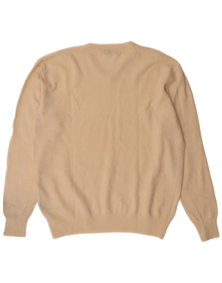 Pulover pentru bărbați Kappa cu decolteu în V, XL, din lână de miel