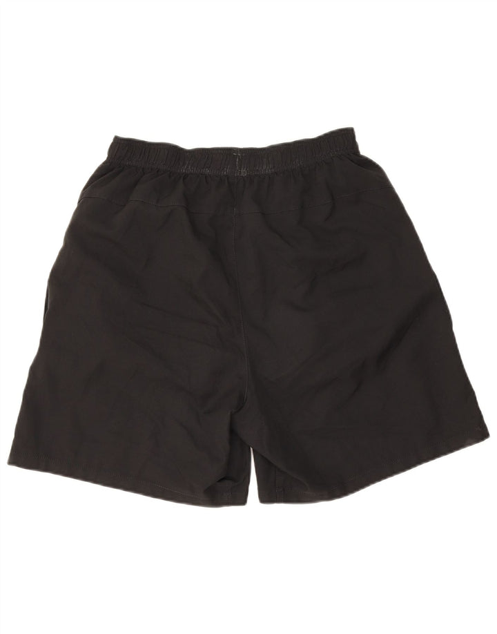 Pantaloni scurți sport Nike pentru bărbați, poliester mediu negru