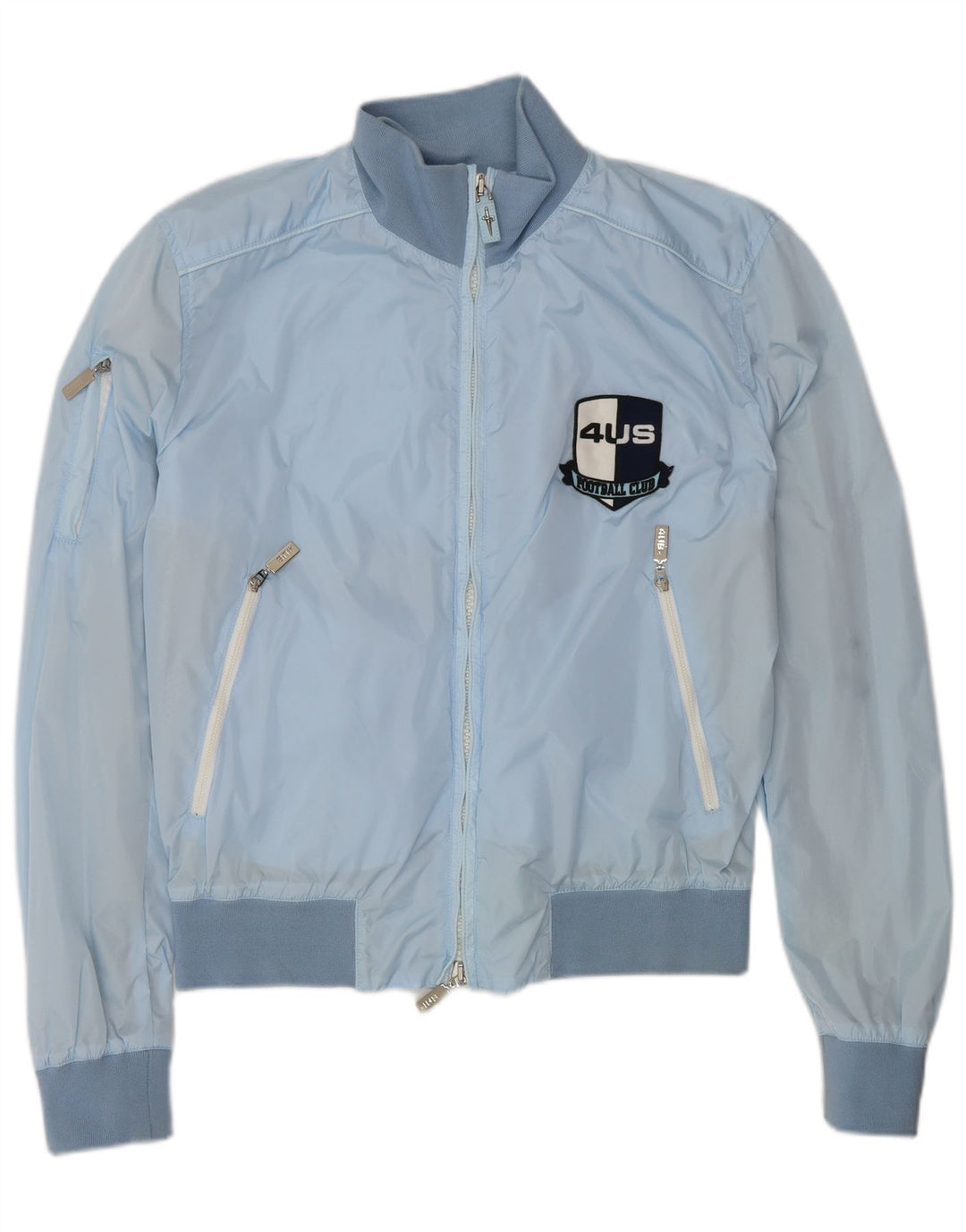 Cesare Paciotti 4US Bomber pentru bărbați IT 48 Medium Blue Poliamidă