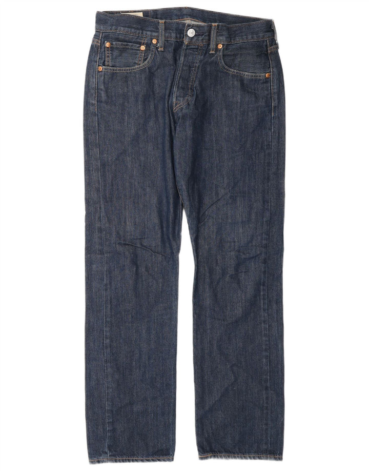 Blugi 501 drepti pentru bărbați Levi's W31 L30 Bumbac albastru