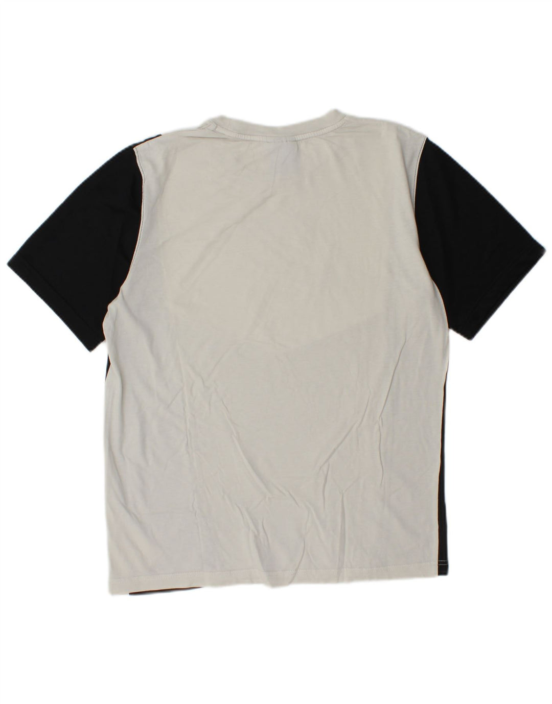 Tricou grafic Nike pentru bărbați Top mediu alb din bumbac color bloc