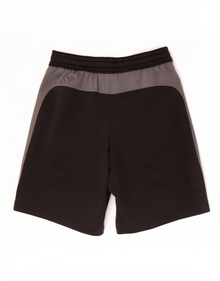 Pantaloni scurți sport Under Armour pentru bărbați, negru mediu, poliester color bloc