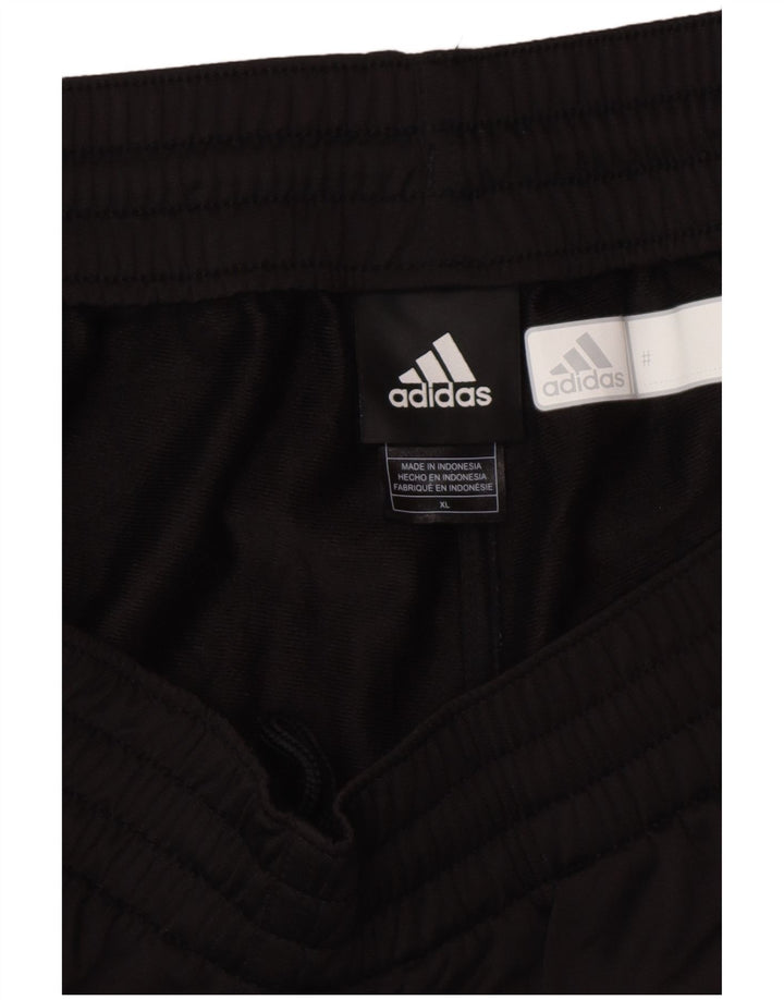 ADIDAS Mens Tracksuit Trousers XL  Black Polyester
