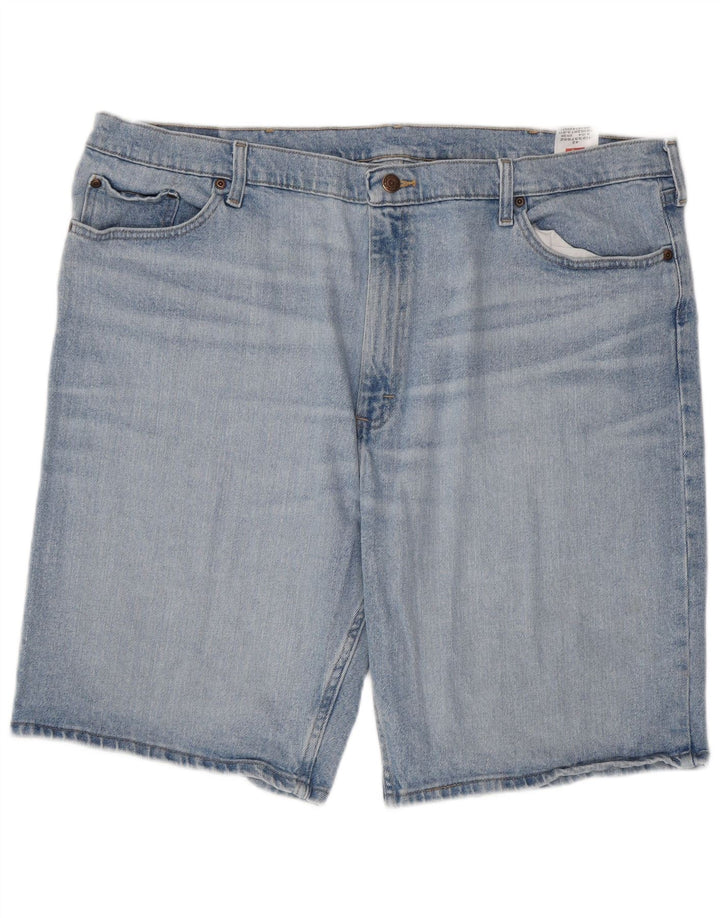 WRANGLER Mens Denim Shorts W42 2XL Blue Cotton