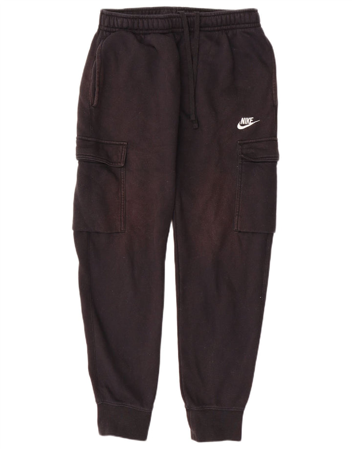 Pantaloni de trening Nike pentru bărbați Cargo Pantaloni de jogging, mici, negru, bumbac