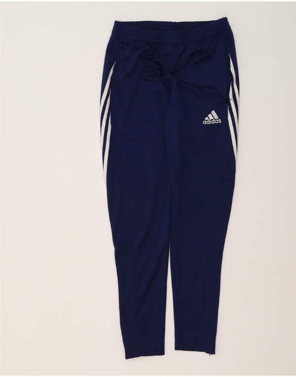 Pantaloni de trening Adidas Climalite pentru bărbați, poliester mici, albastru