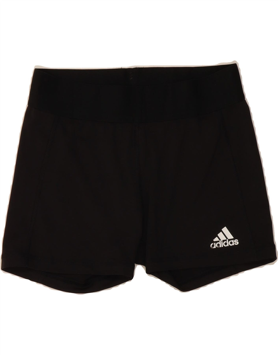 ADIDAS Womens Aeroready Sport Shorts UK 14 Medium  Black Polyester Vintage Adidas and Second-Hand Adidas from Messina Hembry 