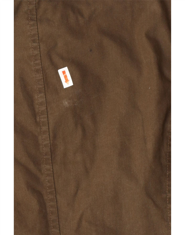 JACK WILLS Jachetă utilitare pentru femei UK 8 Small Kaki Bumbac