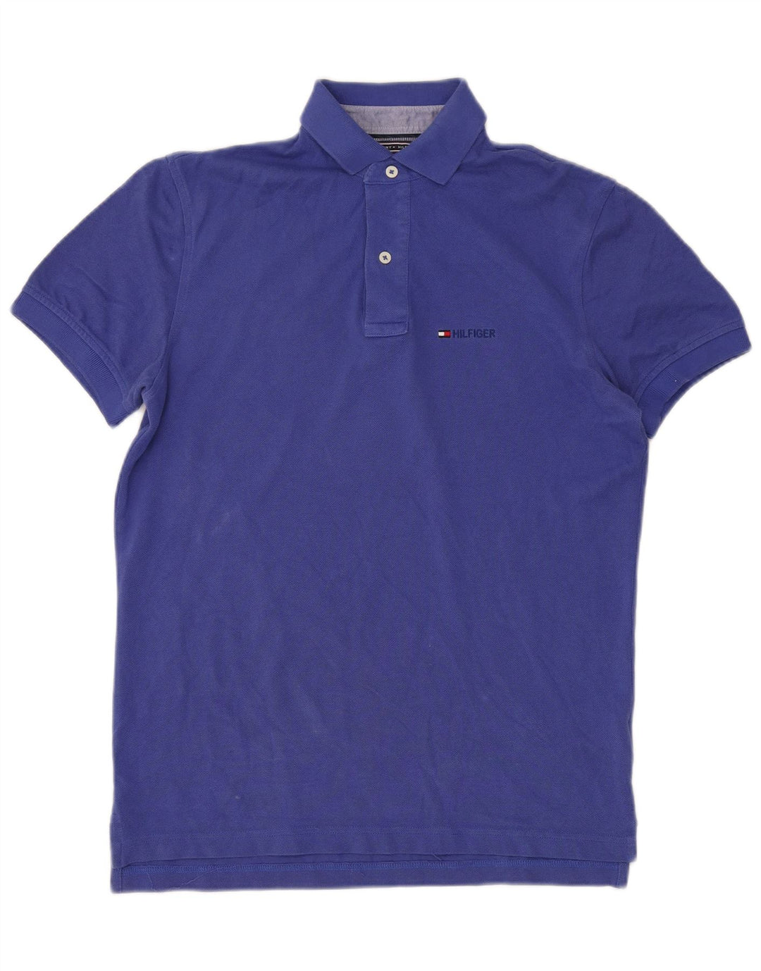 Tricou polo TOMMY HILFIGER pentru bărbați, bumbac albastru mic