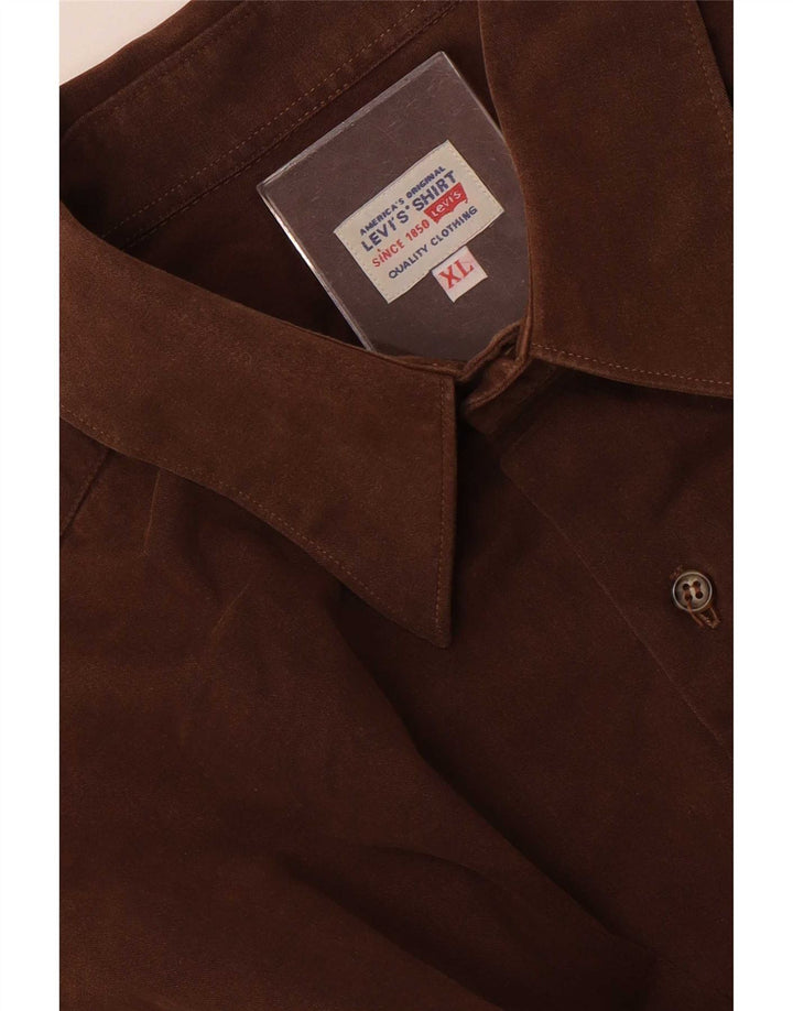 Cămașă pentru bărbați Levi's XL maro