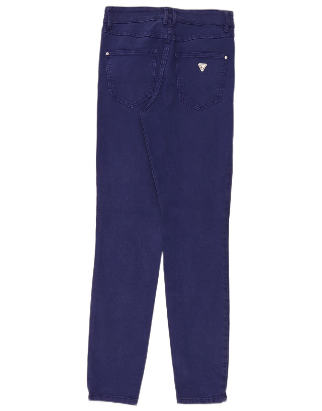 Blugi slim pentru femei Guess W27 L28 bumbac albastru