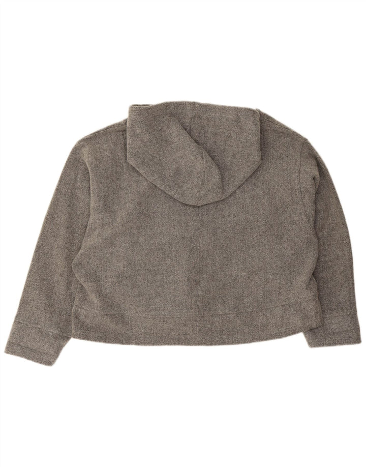 Pulover supradimensionat pentru femei Zara UK 14 Gri mediu Acrilic