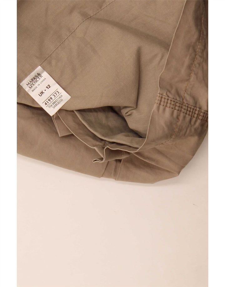 Jachetă militară pentru femei Marks & Spencer, cu două piepturi, UK 12, Bej mediu
