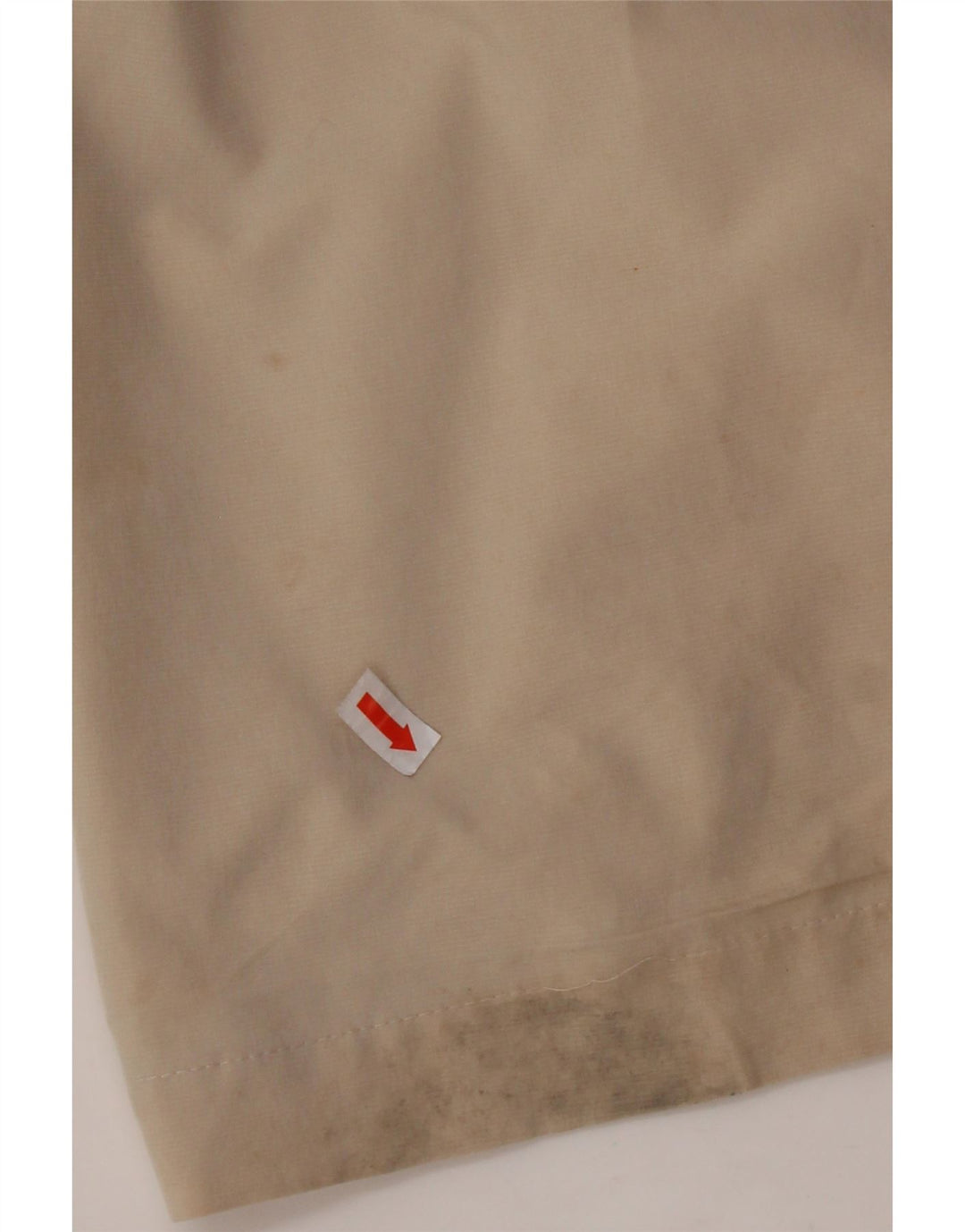 ADIDAS Mens Straight Casual Trousers W36 L34 Beige Polyester