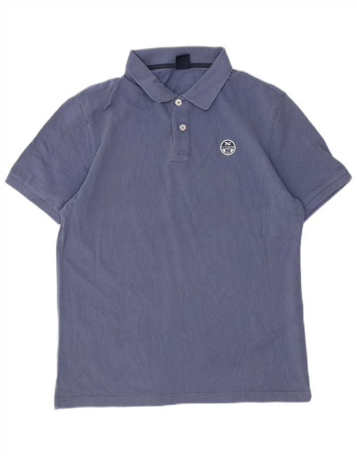 Tricou polo pentru bărbați North Sails, albastru mic