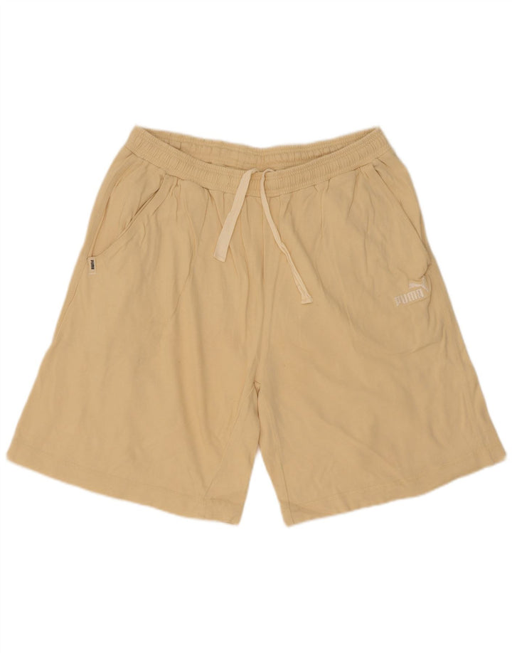 Pantaloni scurți sport Puma pentru bărbați, mari, bej