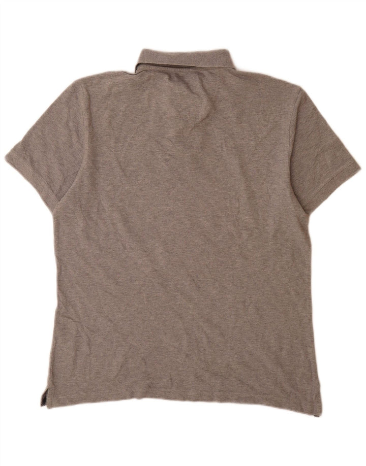 Tricou polo pentru bărbați Barbour XL bumbac gri