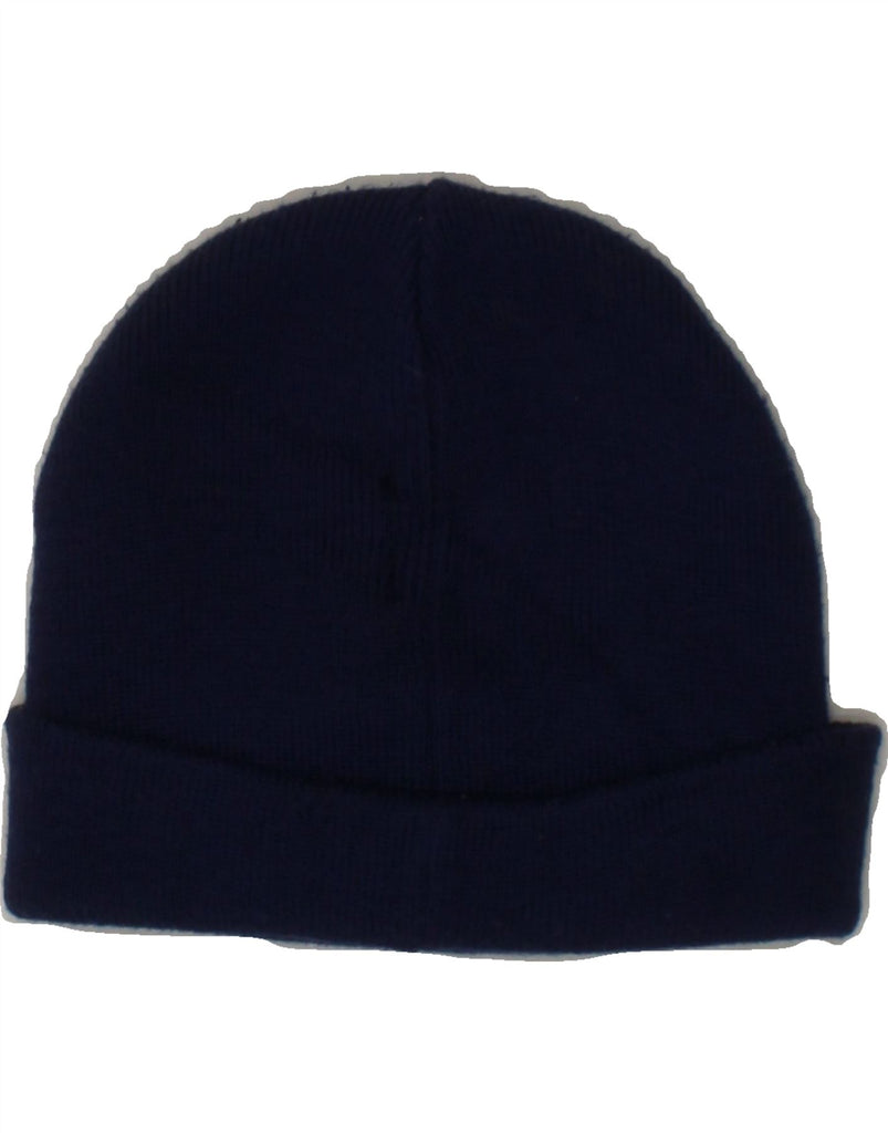 GUESS Baby Boys Graphic Beanie Hat 9-12 Months Navy Blue Viscose Vintage Guess and Second-Hand Guess from Messina Hembry 
