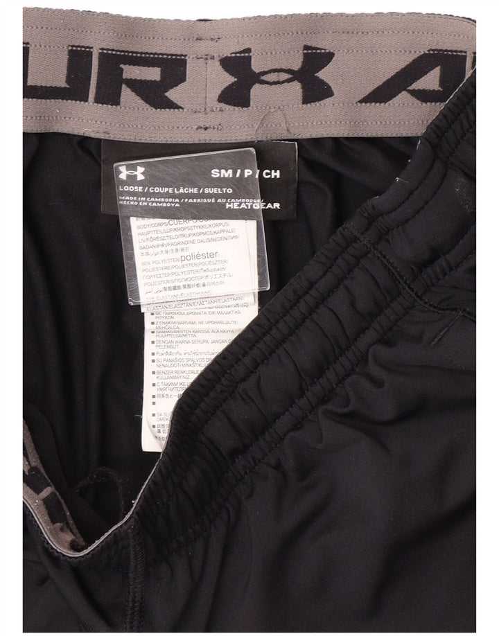 Pantaloni scurți sport pentru bărbați UNDER ARMOUR, poliester, negru