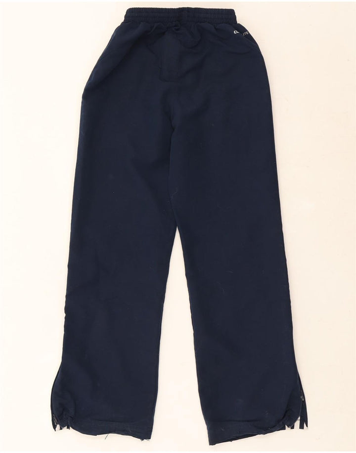 Pantaloni de trening Adidas pentru băieți 9-10 ani poliester bleumarin