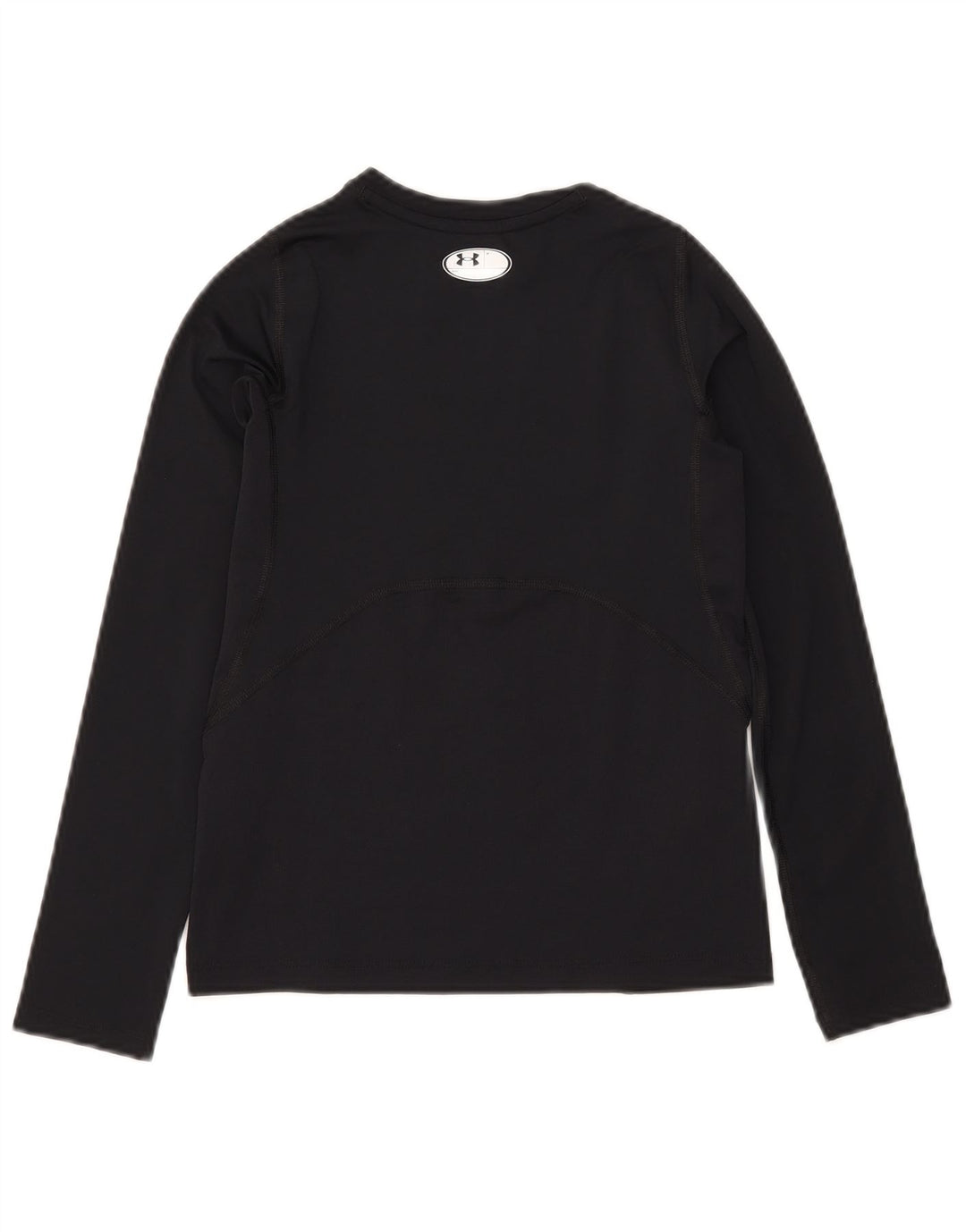 Under Armour Boys Heat Gear Top cu mânecă lungă 9-10 ani mediu negru