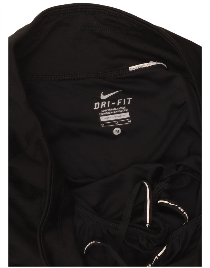 Pantaloni scurti sport NIKE Dri Fit pentru femei UK 14 Medium Black