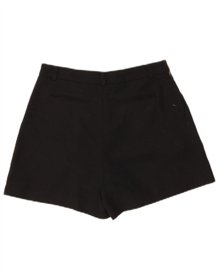 Pantaloni scurti casual pentru femei Lazzari EU 40 Medium W28 Lână virgină neagră