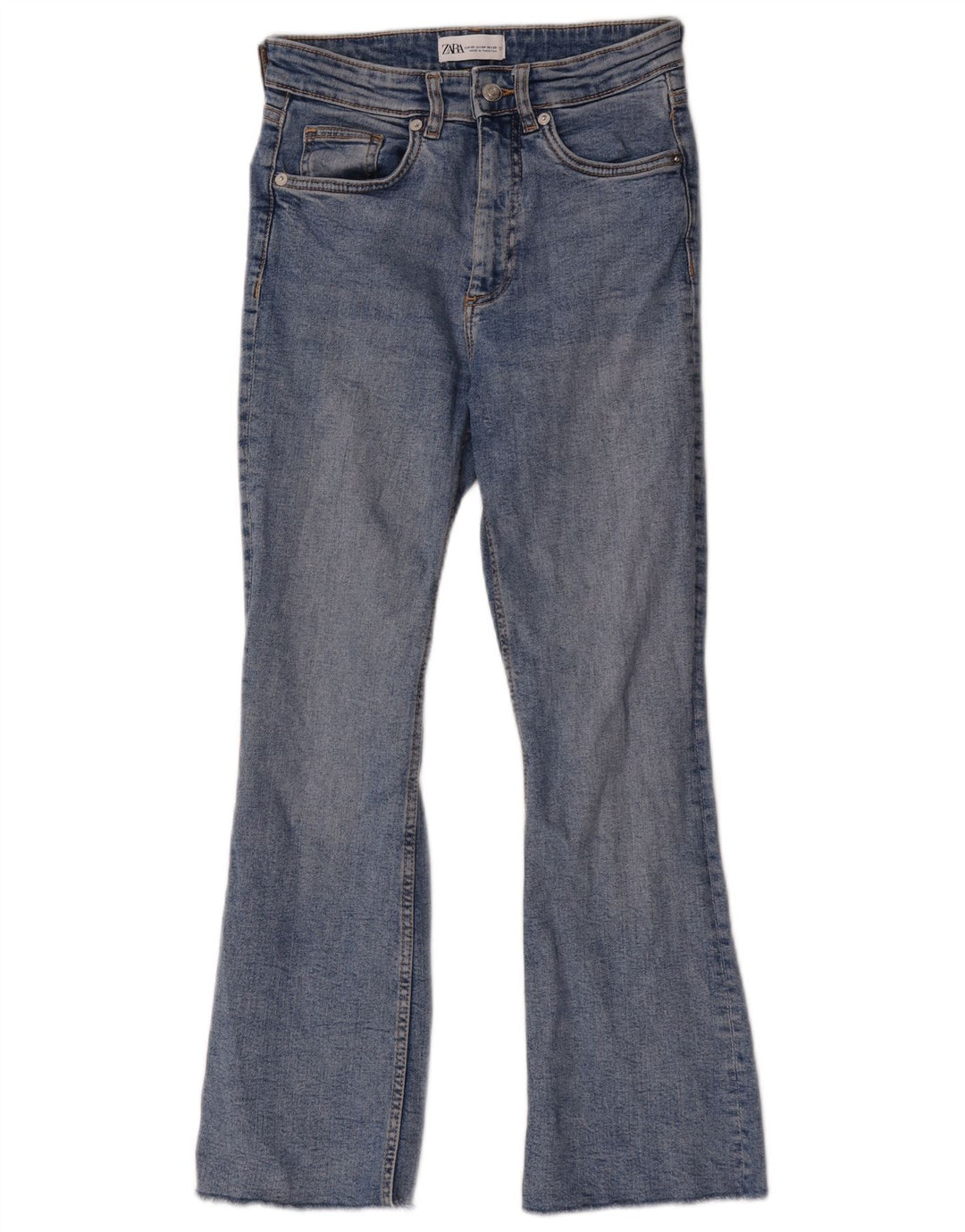 Blugi Zara Femei Bootcut EU 36 XS W26 L26 Albastru