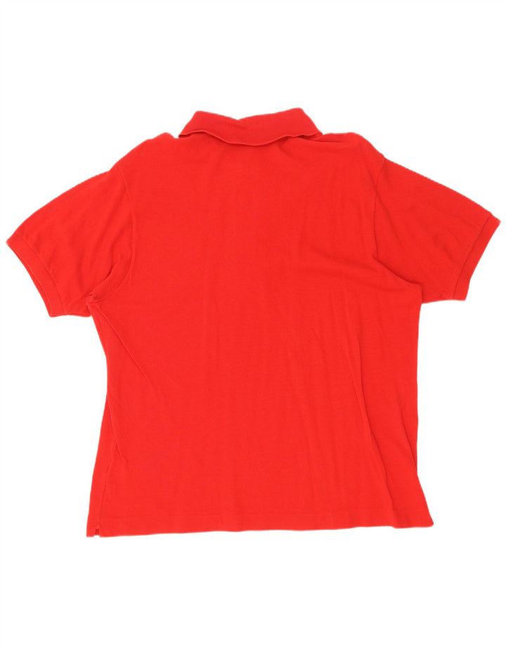 Tricou polo pentru bărbați Lacoste Mărimea 6 XL Bumbac roșu