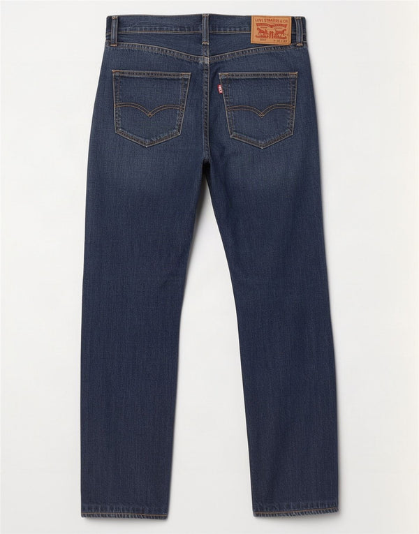 Blugi drepti pentru bărbați Levi's 501 W32 L32 bumbac bleumarin