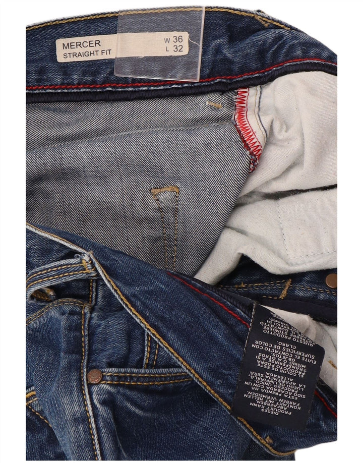 Blugi drepti pentru bărbați Tommy Hilfiger Mercer W36 L32 albastru