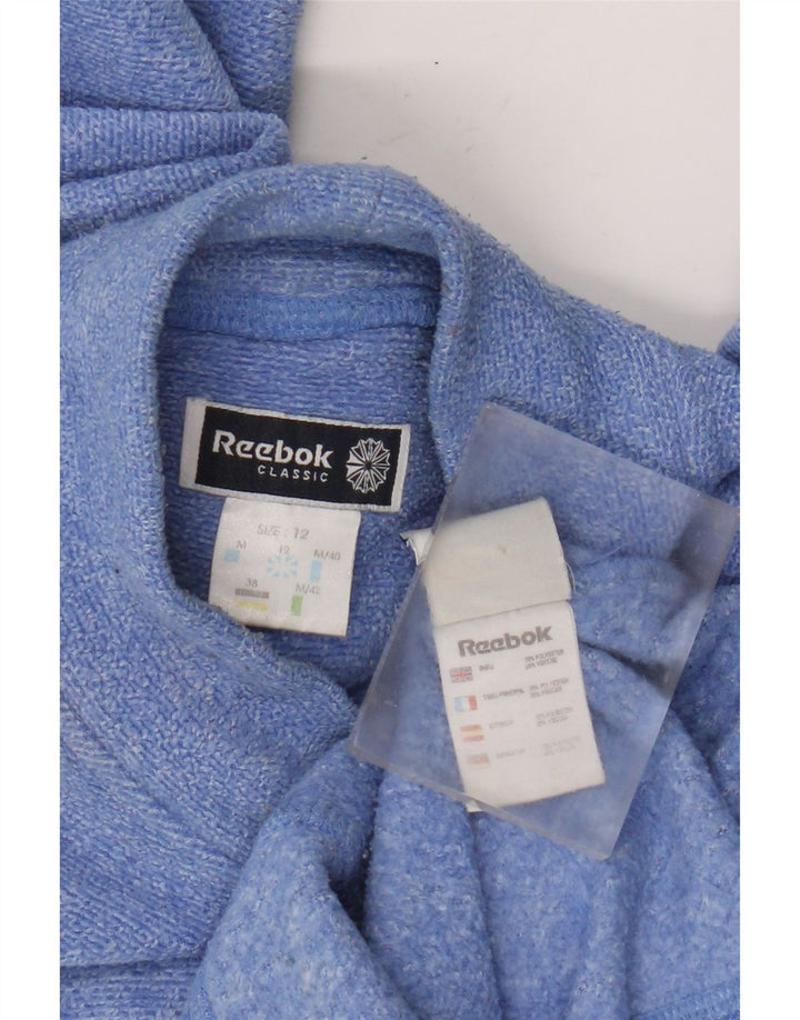 Pulover Reebok pentru femei, UK 12, poliester albastru mediu